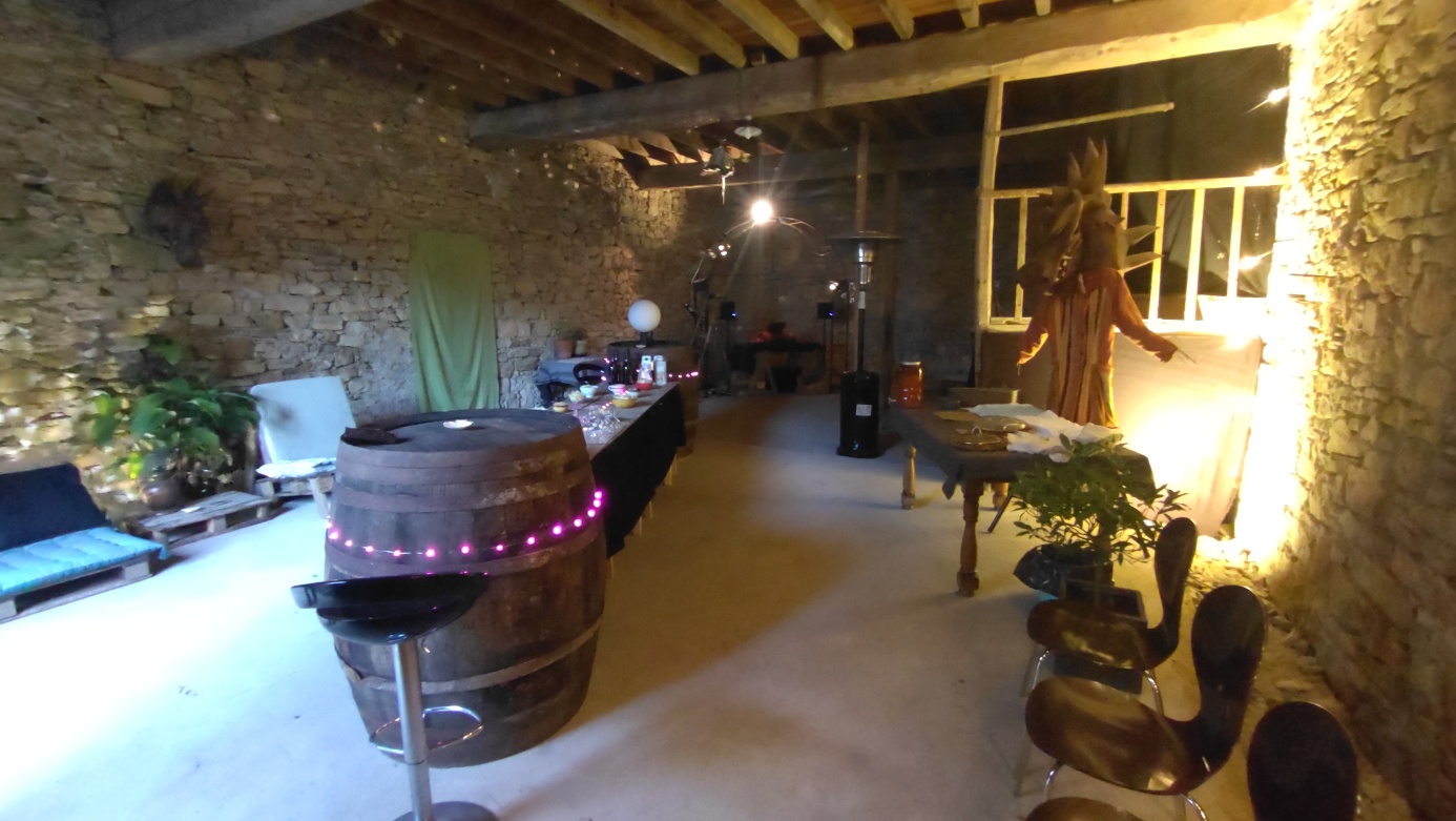 La grange en activité