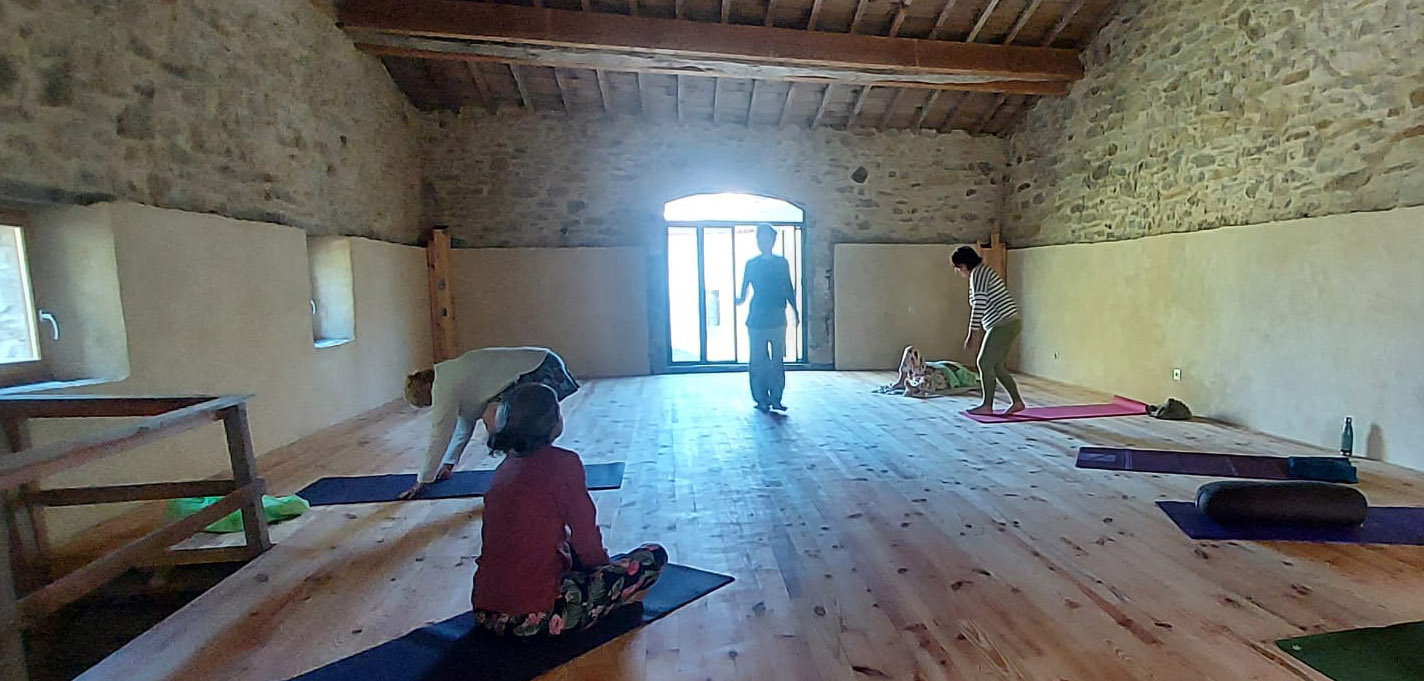 Pratique artistique dans la grange